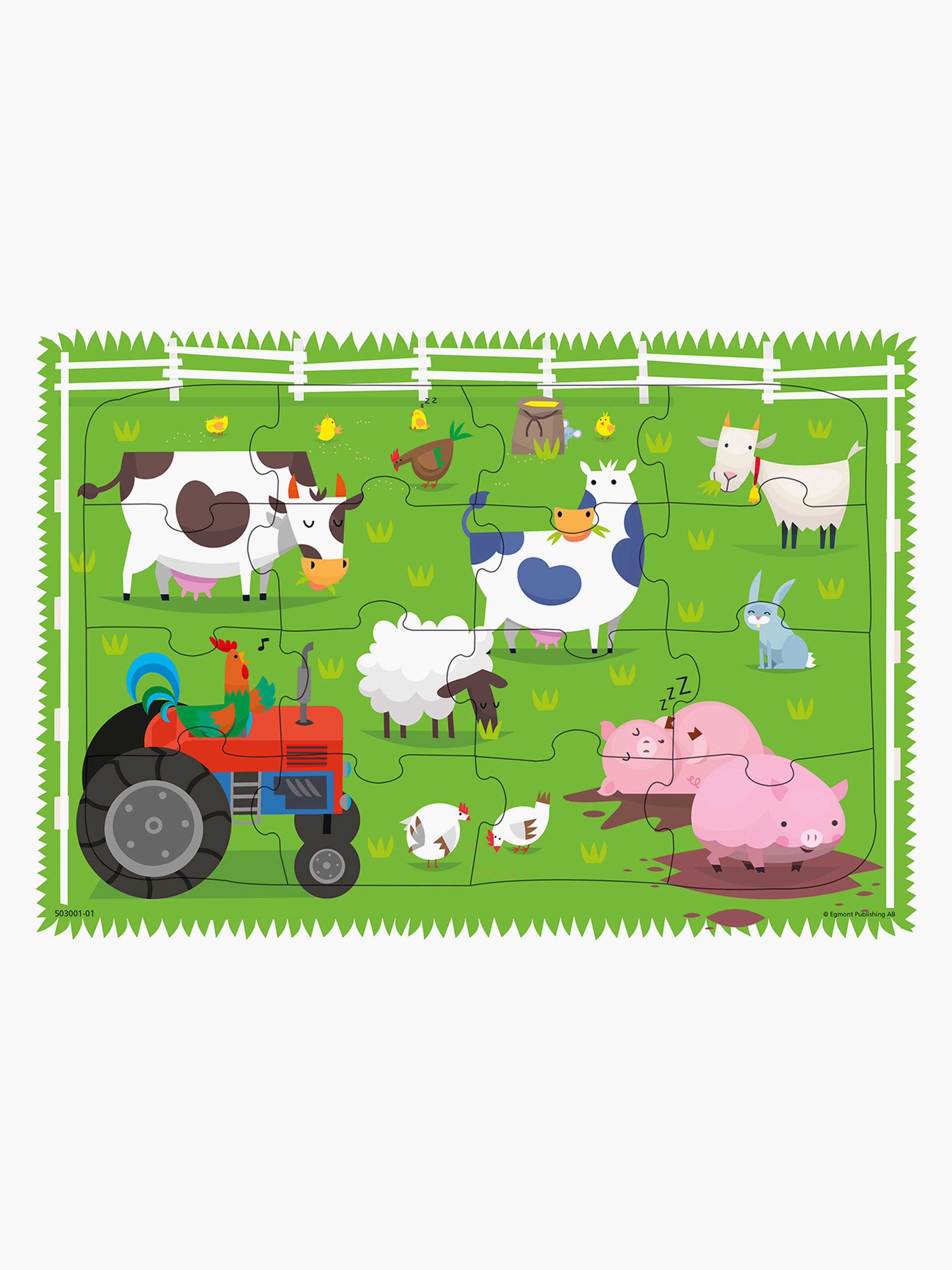 Rahmenpuzzle Bauernhof 16 Teile