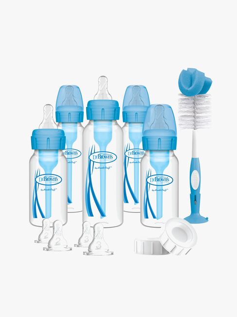 Dr. Brown's NarrowNeck Options+ Geschenkset, Blau