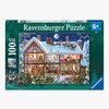 Ravensburger Puzzle Weihnachten zu Hause, 100 Teile