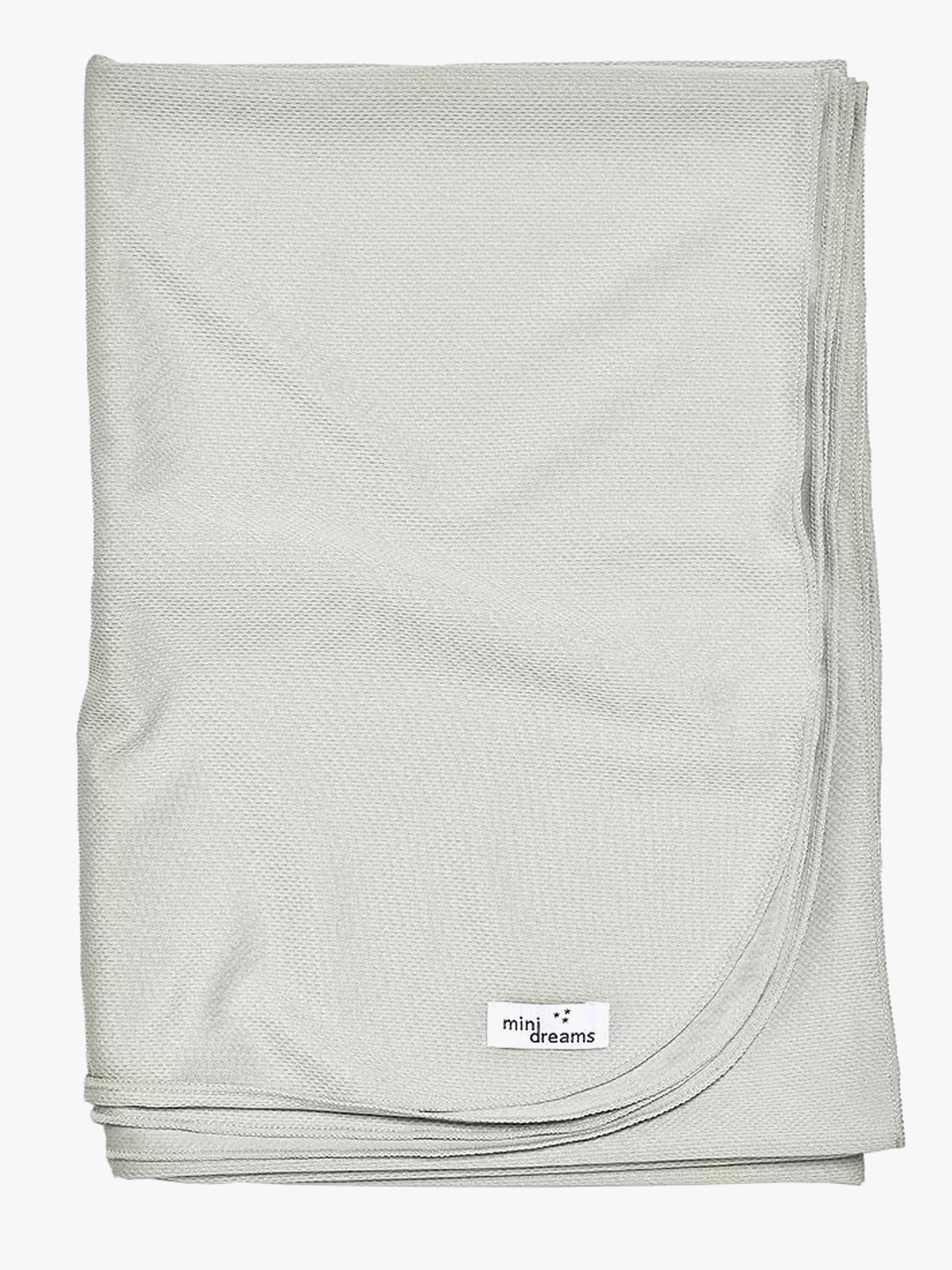 Mini Dreams UV-Schutz-Decke Mesh, Hellgrau