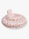 Swim Essentials Baby Schwimmring, Old Pink Leopard