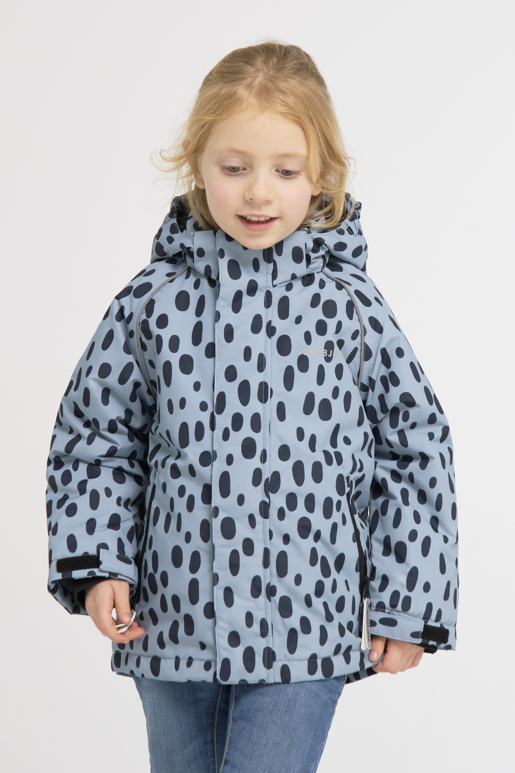 Nordbjørn Zen Winterjacke, Blau, 122-128
