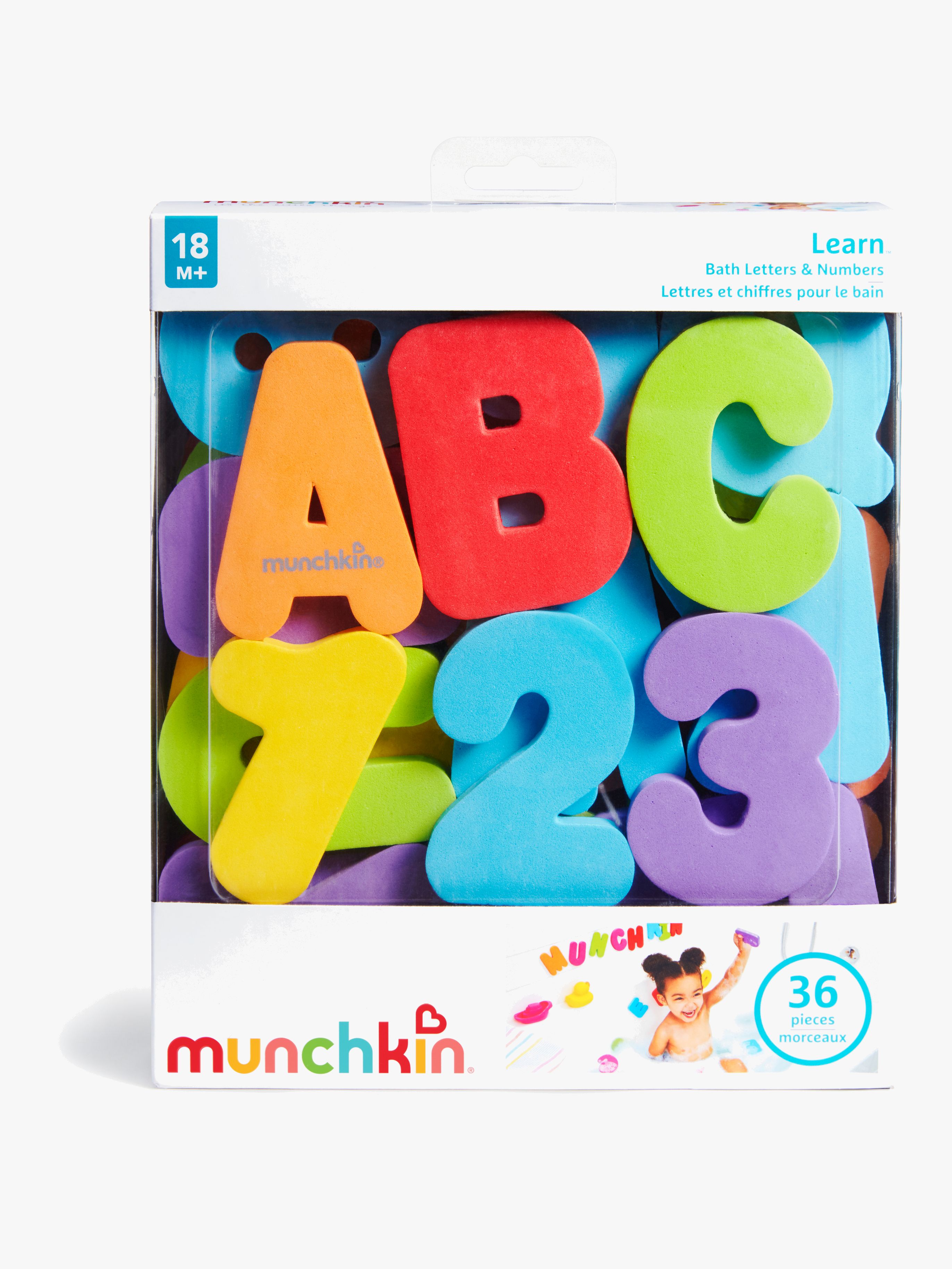 Munchkin Badebuchstaben &  -zahlen