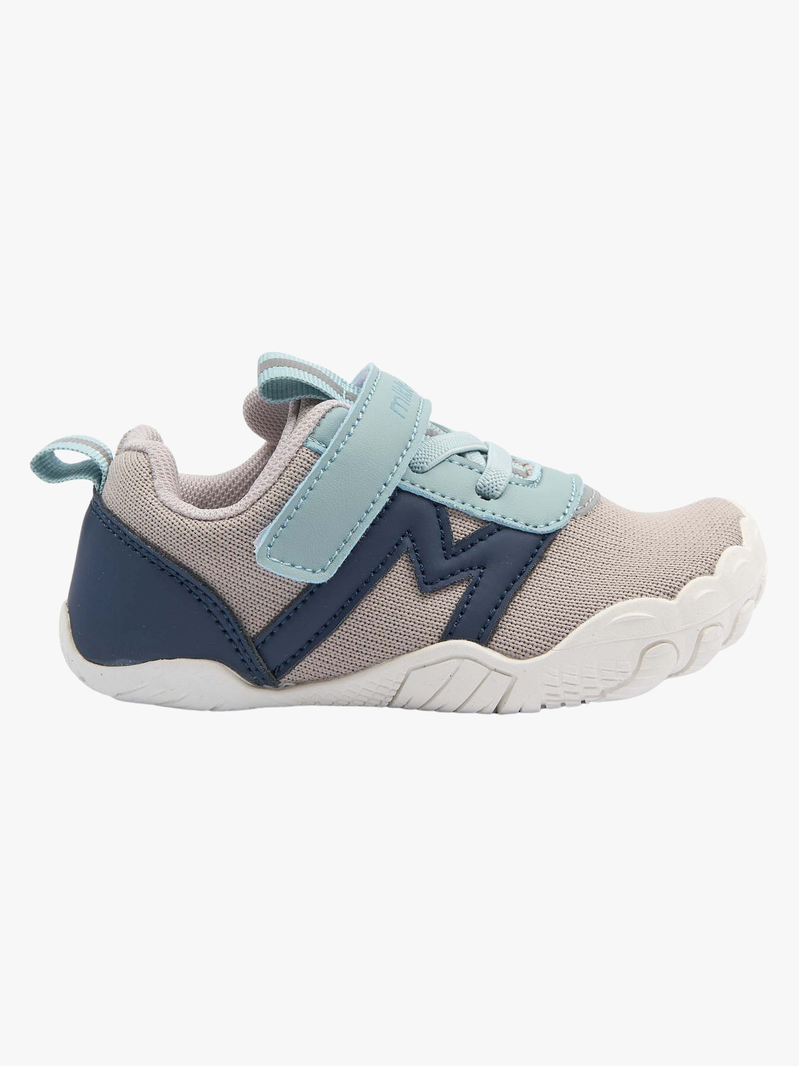 Mikk-Line Barefoot Kinder Sneaker, Stone Blue Dark, 30, Kinderschuhe