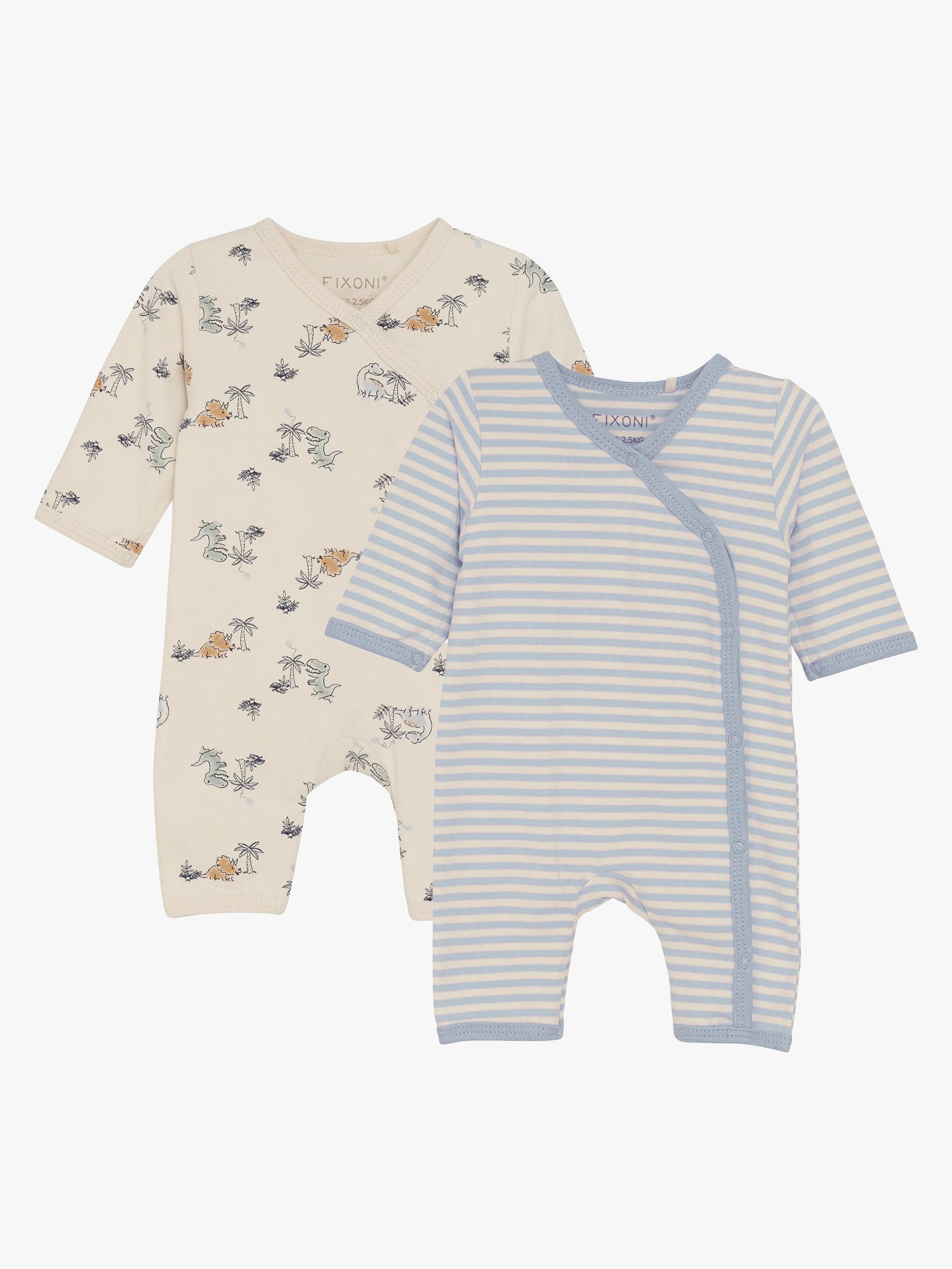 Frühchen Pyjamas 2er-Pack Gr. 32, Blau