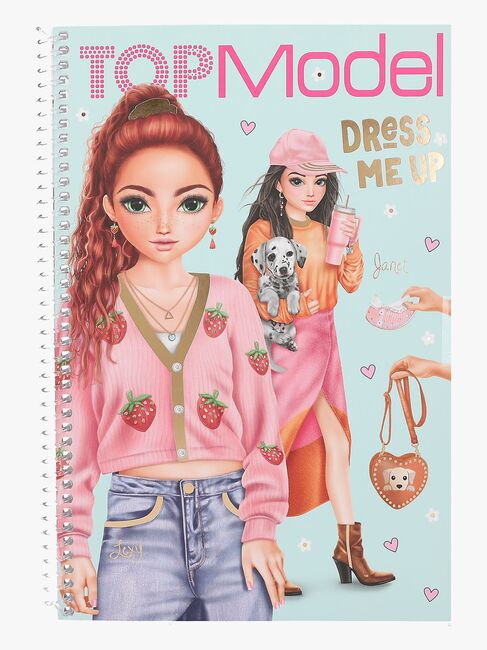 TOPModel Dress Me Up Stickerbuch Groß
