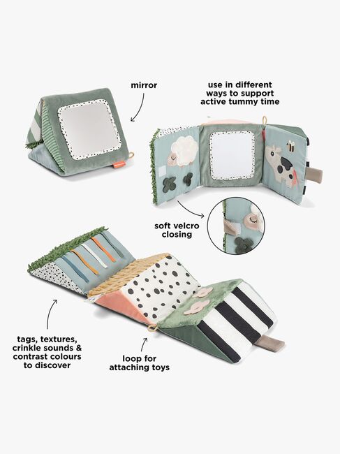 Done By Deer Tiny Farm Fold-Out Mirror Aktivitätsspielzeug
