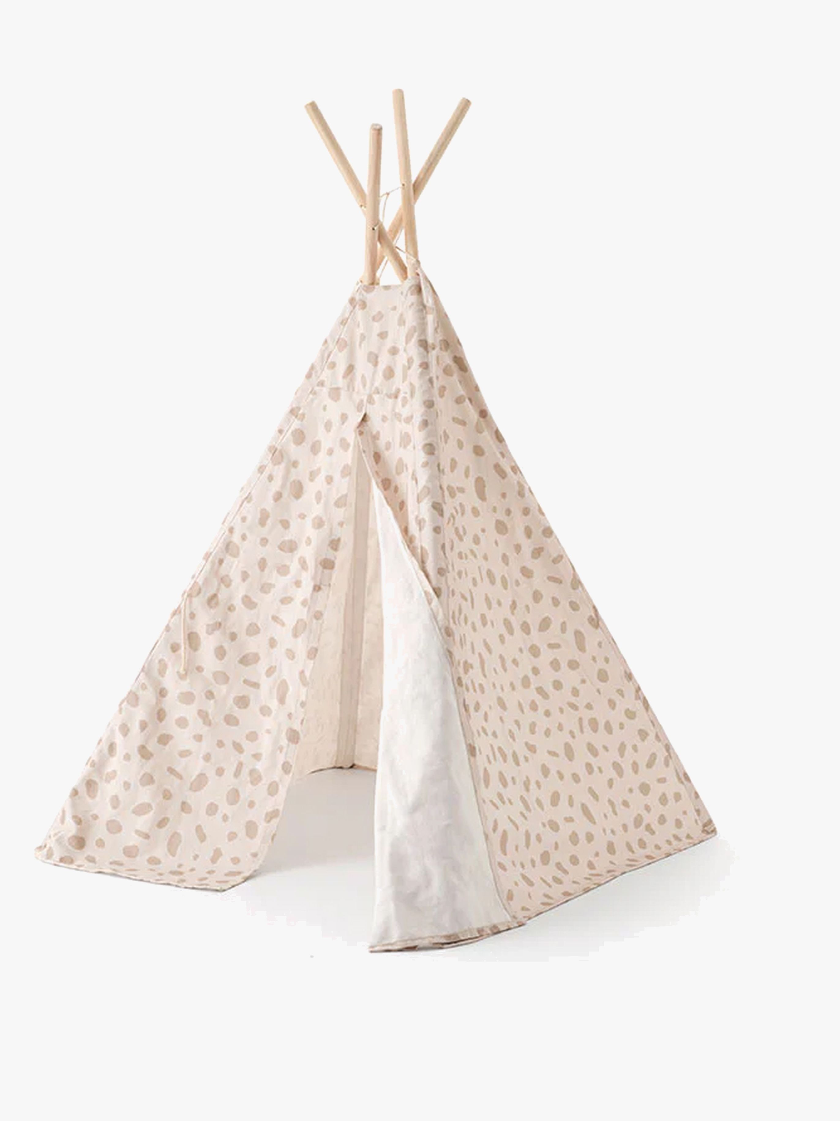 Gepunktetes Tipi-Zelt