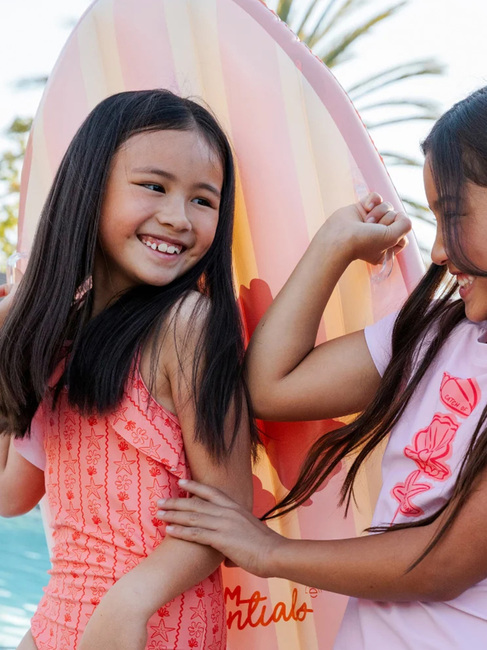 Swim Essentials Aufblasbares Surfbrett, Flower Market
