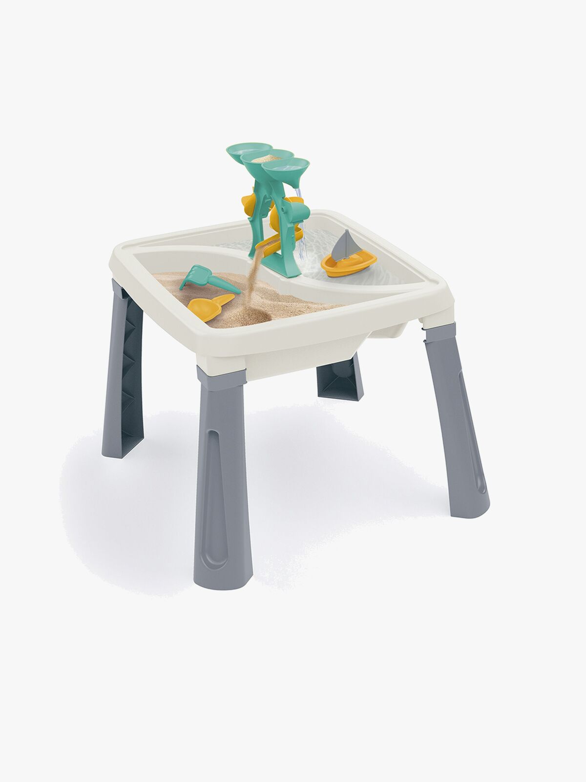 DOLU Sand, Water & Creativity 3-in-1 Spieltisch, Creme