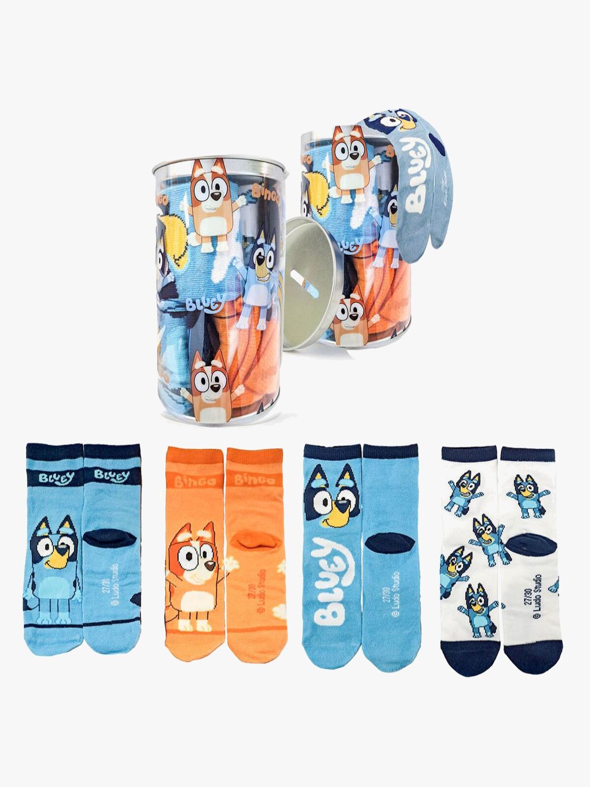 Bluey Socken 4er-Pack
