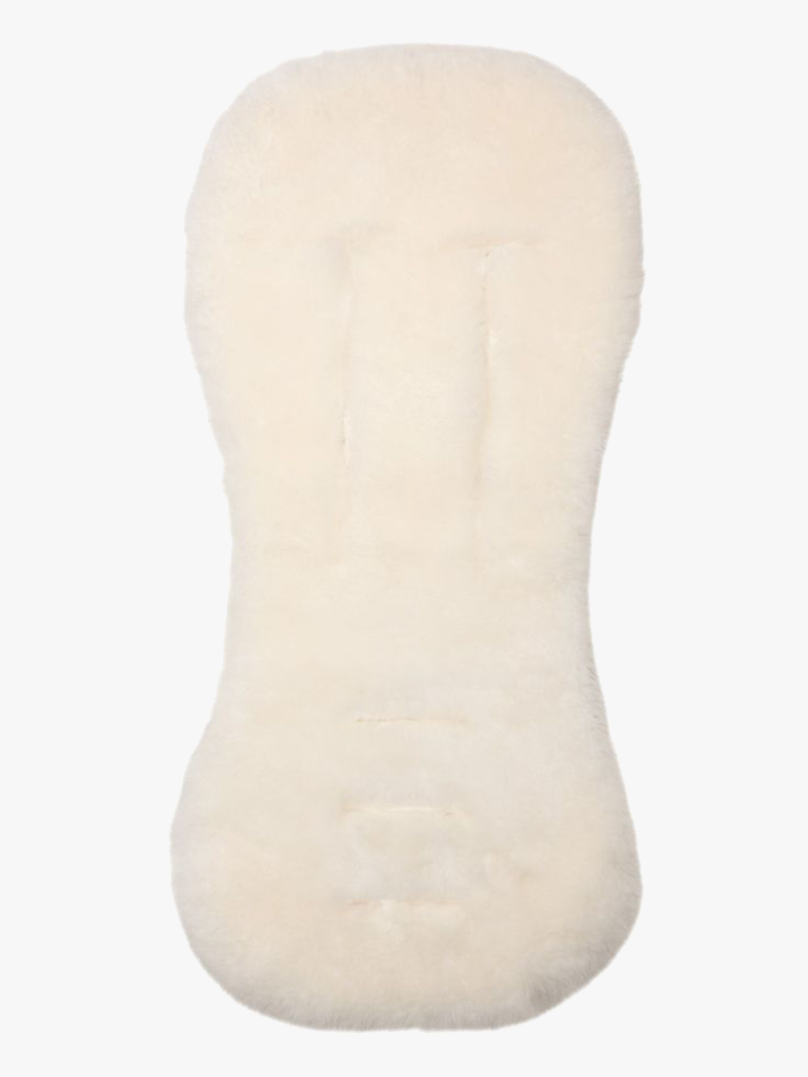 Tinkafu Lammfell Merinowolle Sitzpolster, White