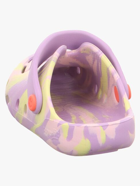 Superfit Splash C Pantoffel, Purple/Yellow