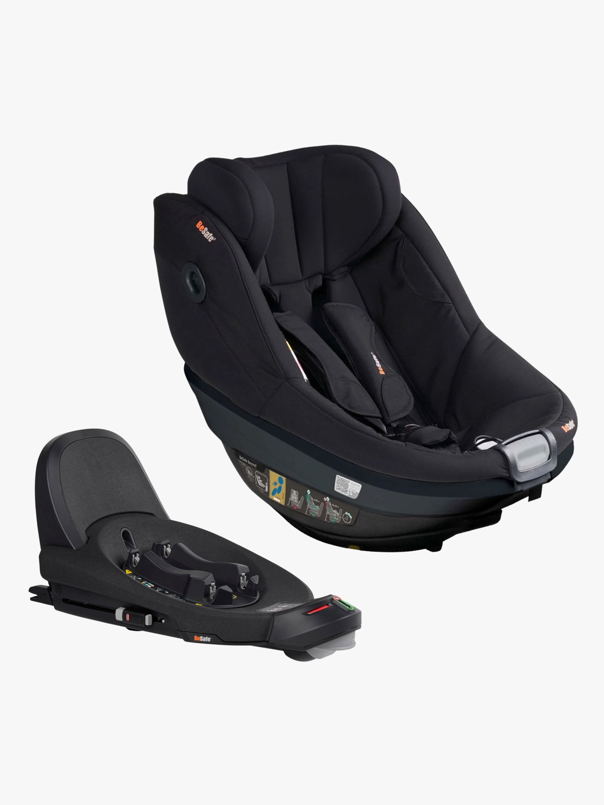 Beyond² Kindersitz inkl. Beyond Basis, Fresh Black Cab