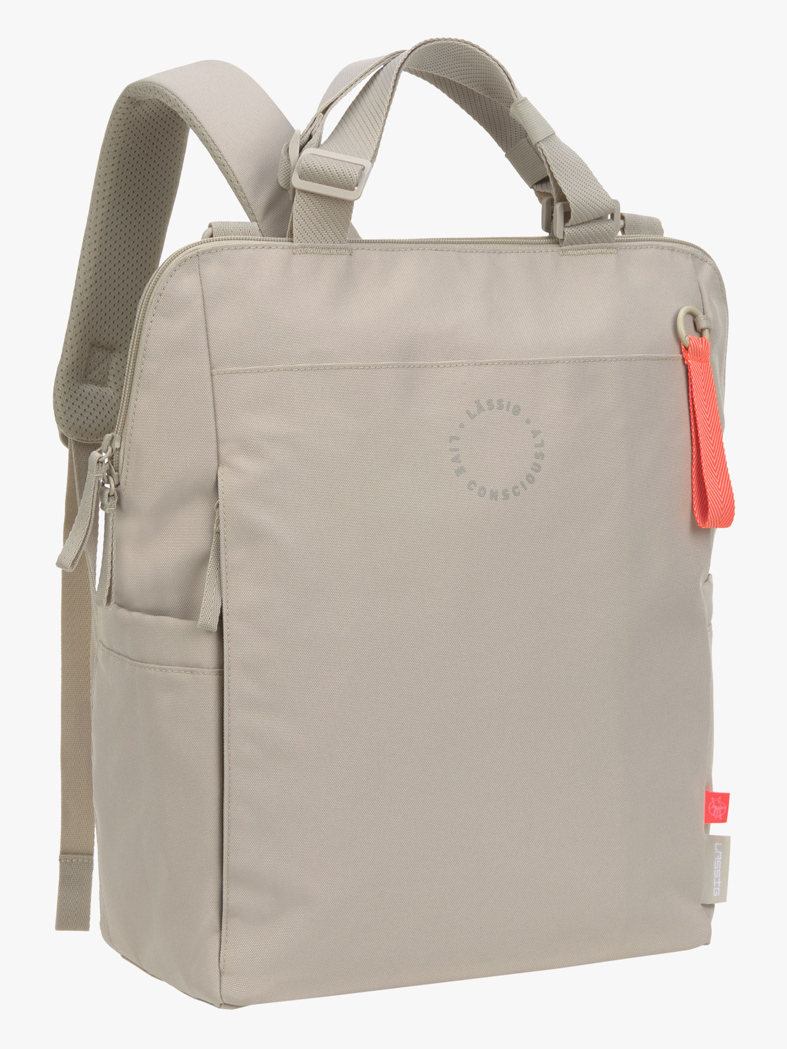 Conversion Wickeltasche Rucksack, Beige