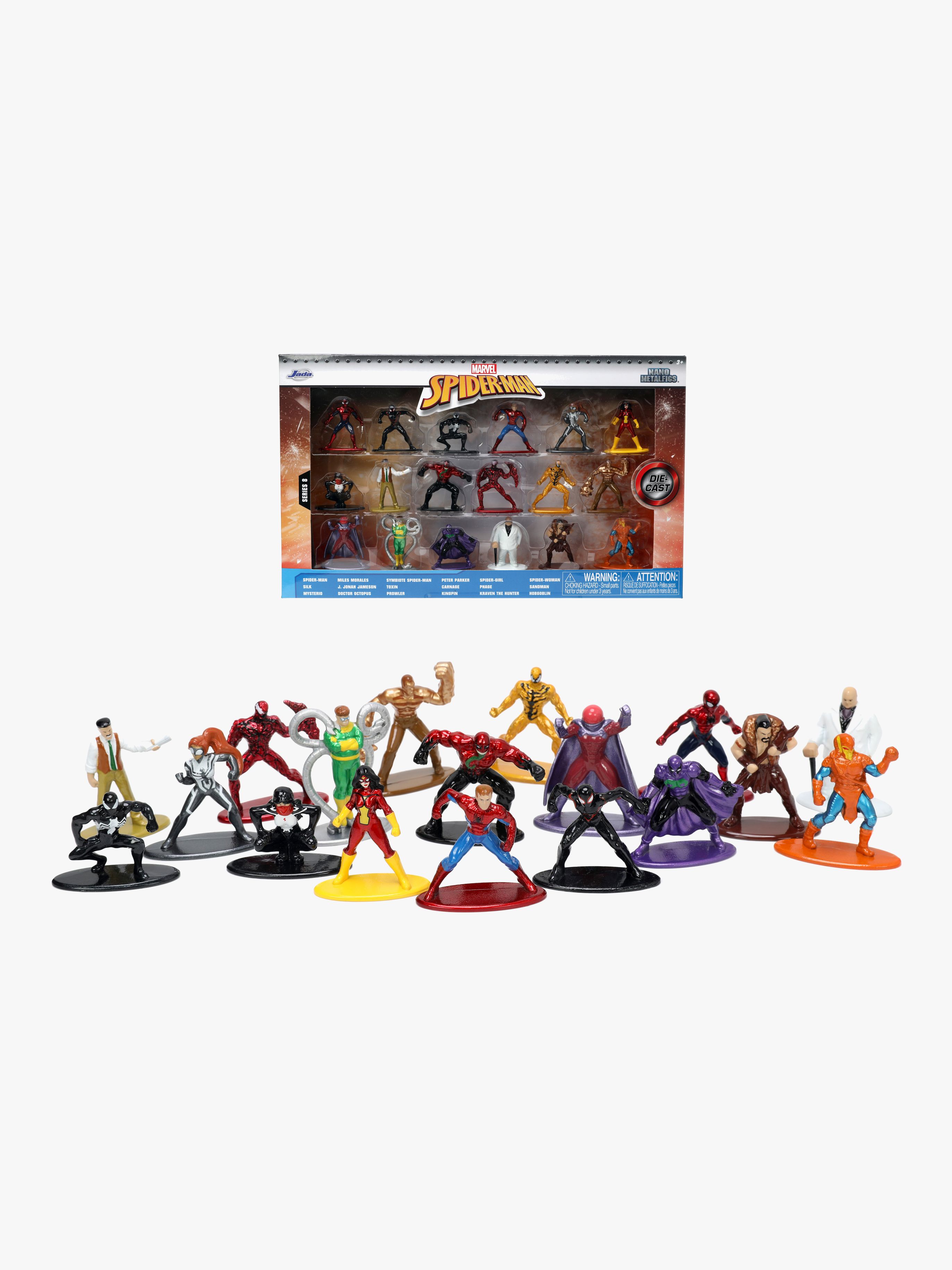 Marvel Spider-Man Multipack Nanofiguren Wave 8