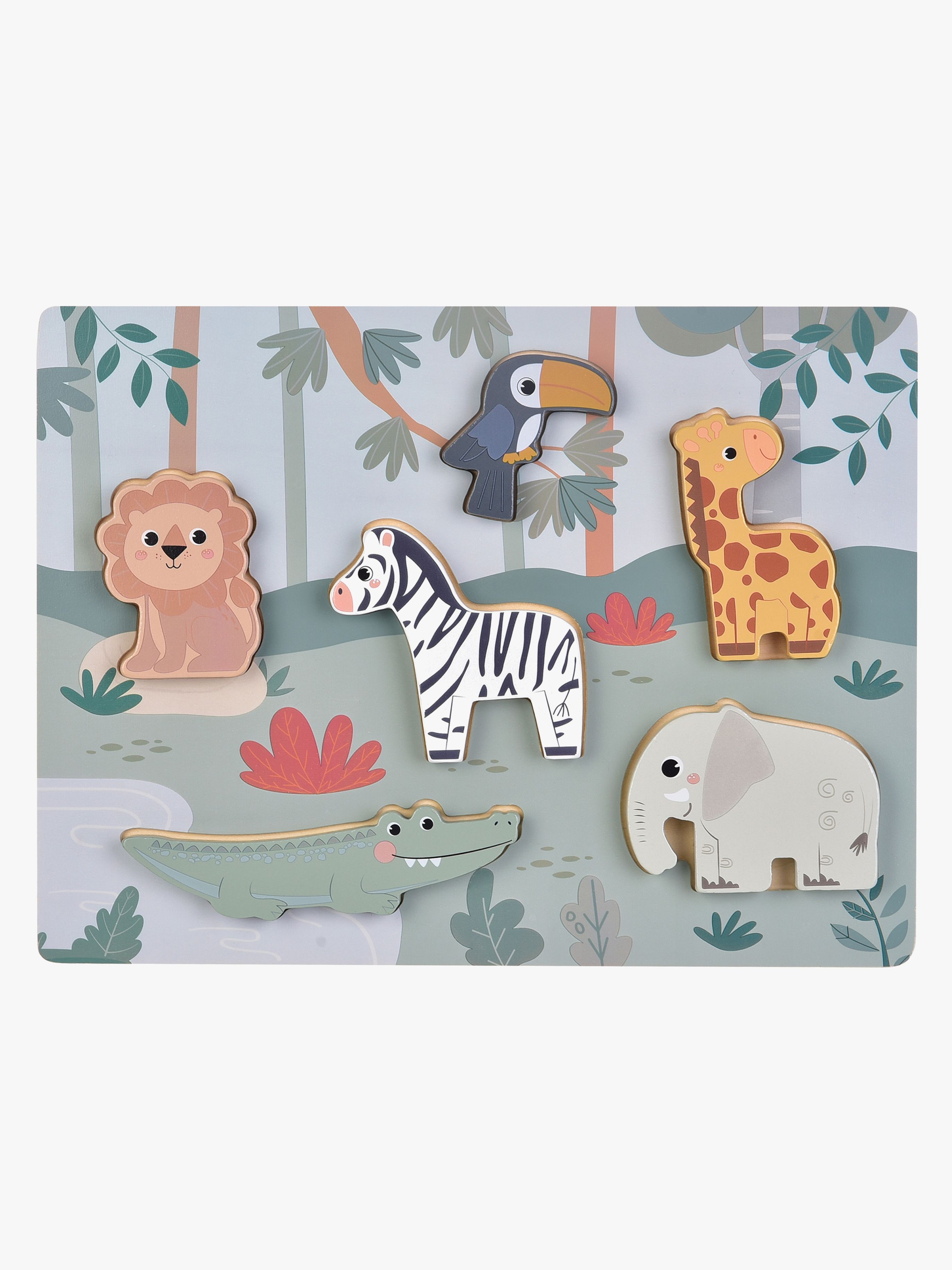 Kinder and Kids Puzzle Djungle