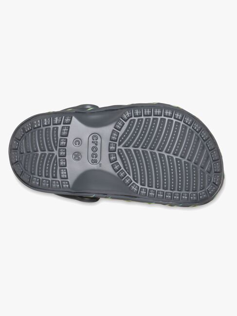 Crocs Classic Bolt Lights Pantoffeln, Carbon