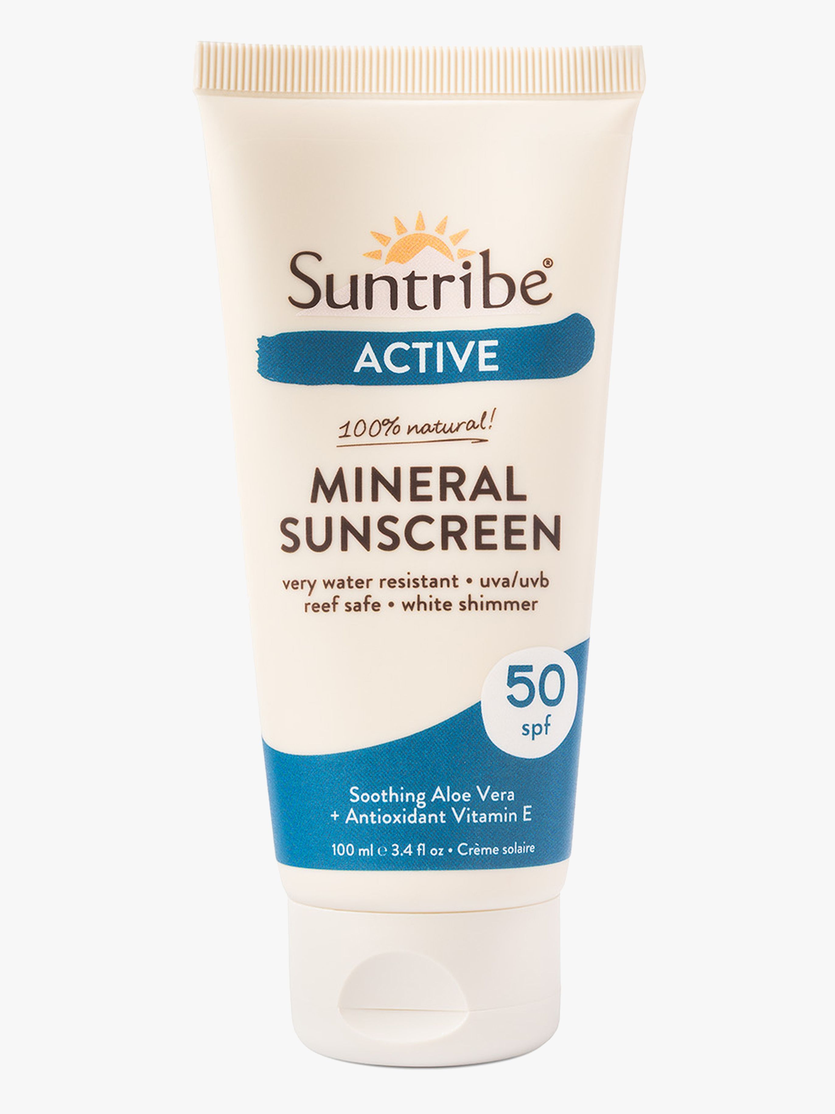 Active Natural Mineral Sonnencreme LSF 50 100 ml