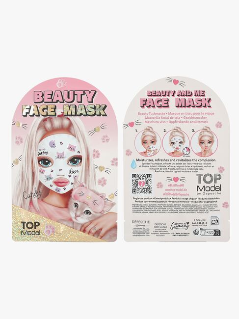 TOPModel BEAUTY and ME Gesichtsmaske Tier, Gemischt