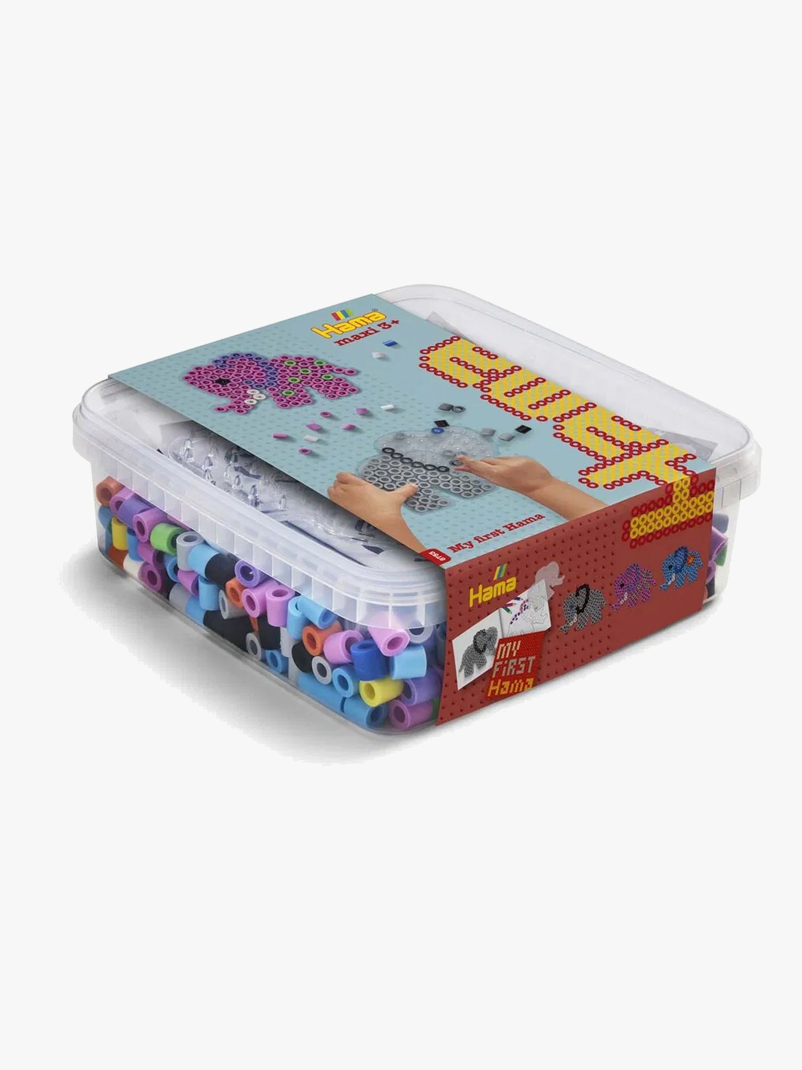 Hama Maxi Perlenset 600 Teile Elefant