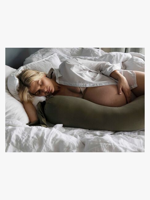 bbhugme Schwangerschafts- und Stillkissen Bezug, Dusty Olive