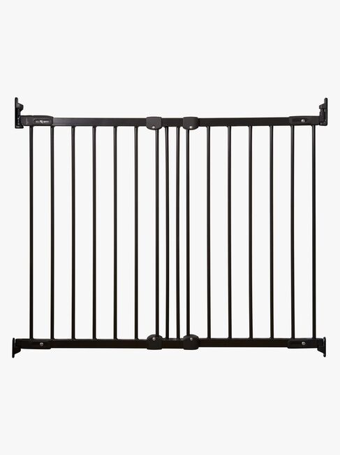 BabyDan Flexi Fit Schraubgitter Metall, Schwarz