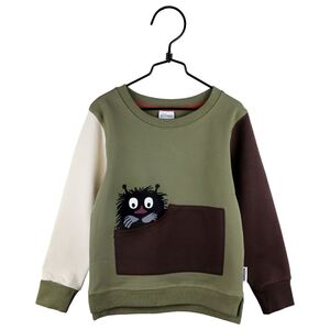 Mumin Stinky College Pullover, Olive