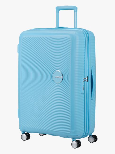 American Tourister Soundbox Spinner Koffer 97-110L, Blueberry Fizz