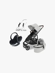 UPPAbaby CRUZ V2 Kombikinderwagen inkl. BeSafe iZi Go Modular X2 Babyschale, Anthony Grey