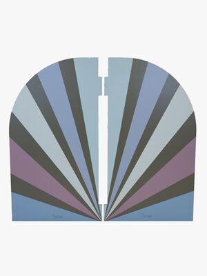 byASTRUP Seiten für Sprunghindernisse Gestreift 2 Teile