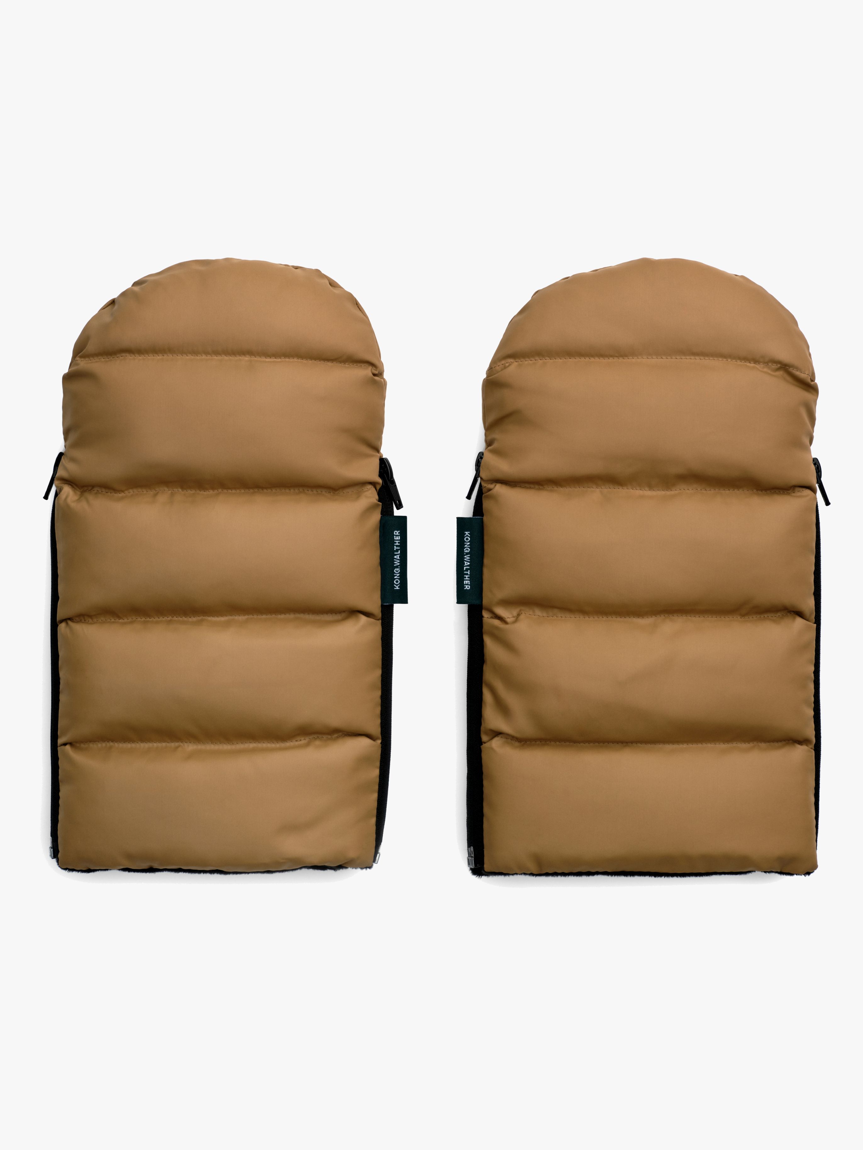 KONG.WALTHER Østerbro Puffer Kinderwagen-Fäustlinge, Creme