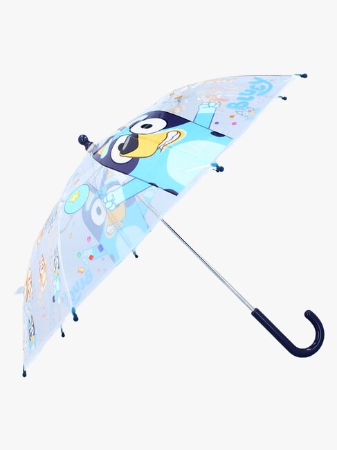 Bluey Regenschirm Rainy Days, Blau