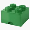 LEGO Aufbewahrungsbox mit Schublade 4, Grün