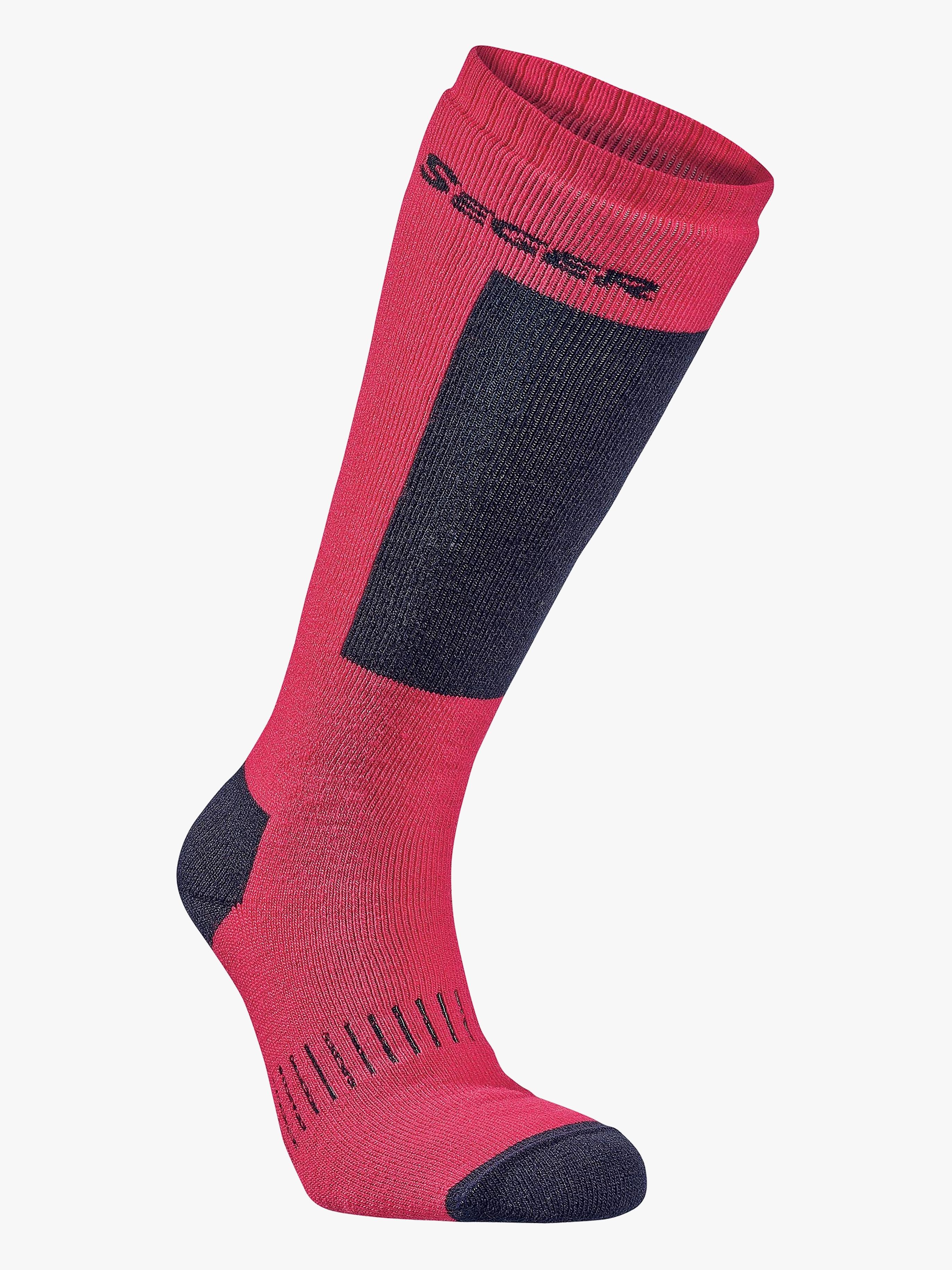 Seger Alpin Skisocken, Cerise, 40-42