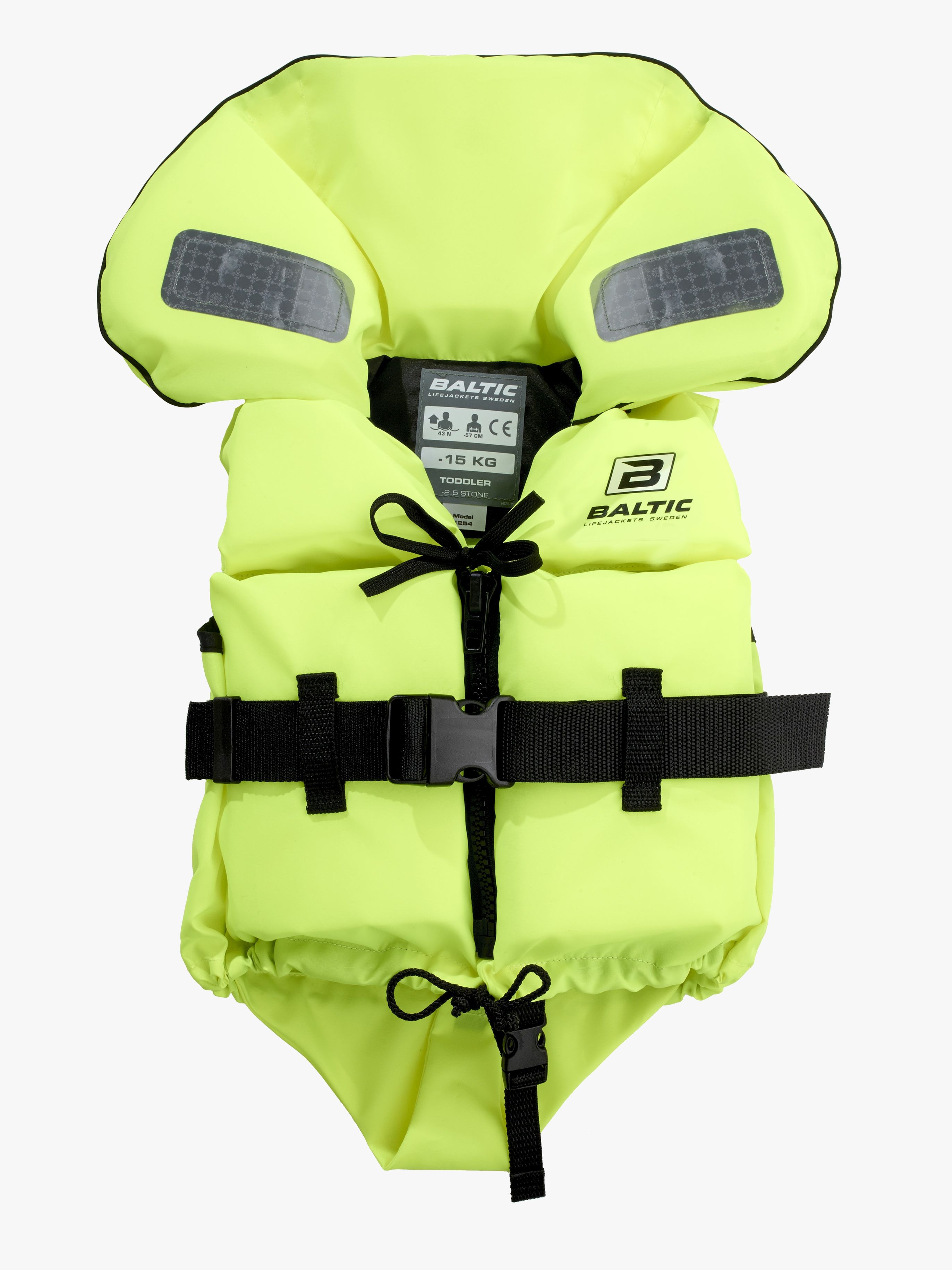 Rettungsweste Split Front UV-Gelb 3-15 kg