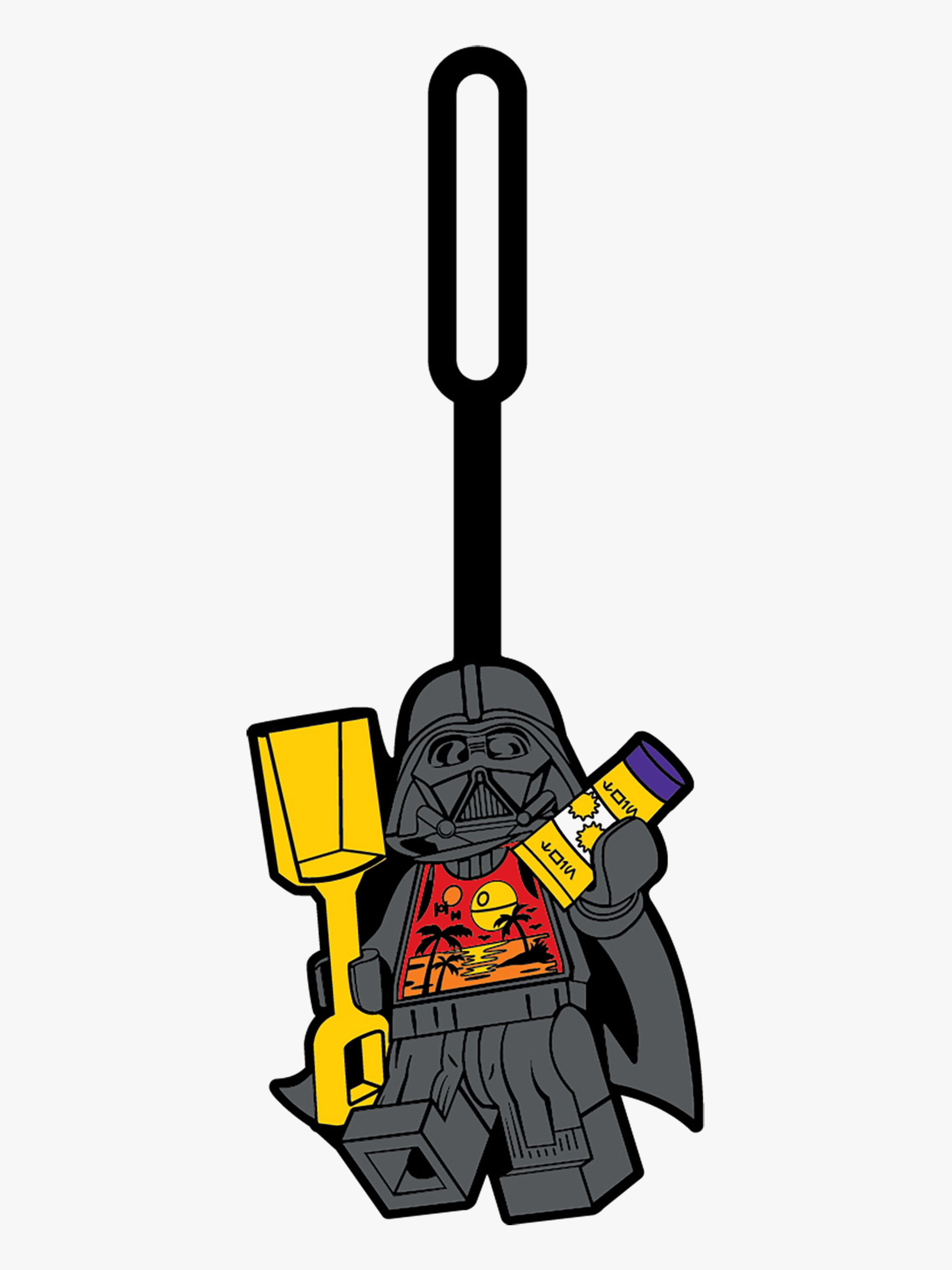 LEGO Star Wars™ Gepäckanhänger Darth Vader™, Schwarz/Gelb