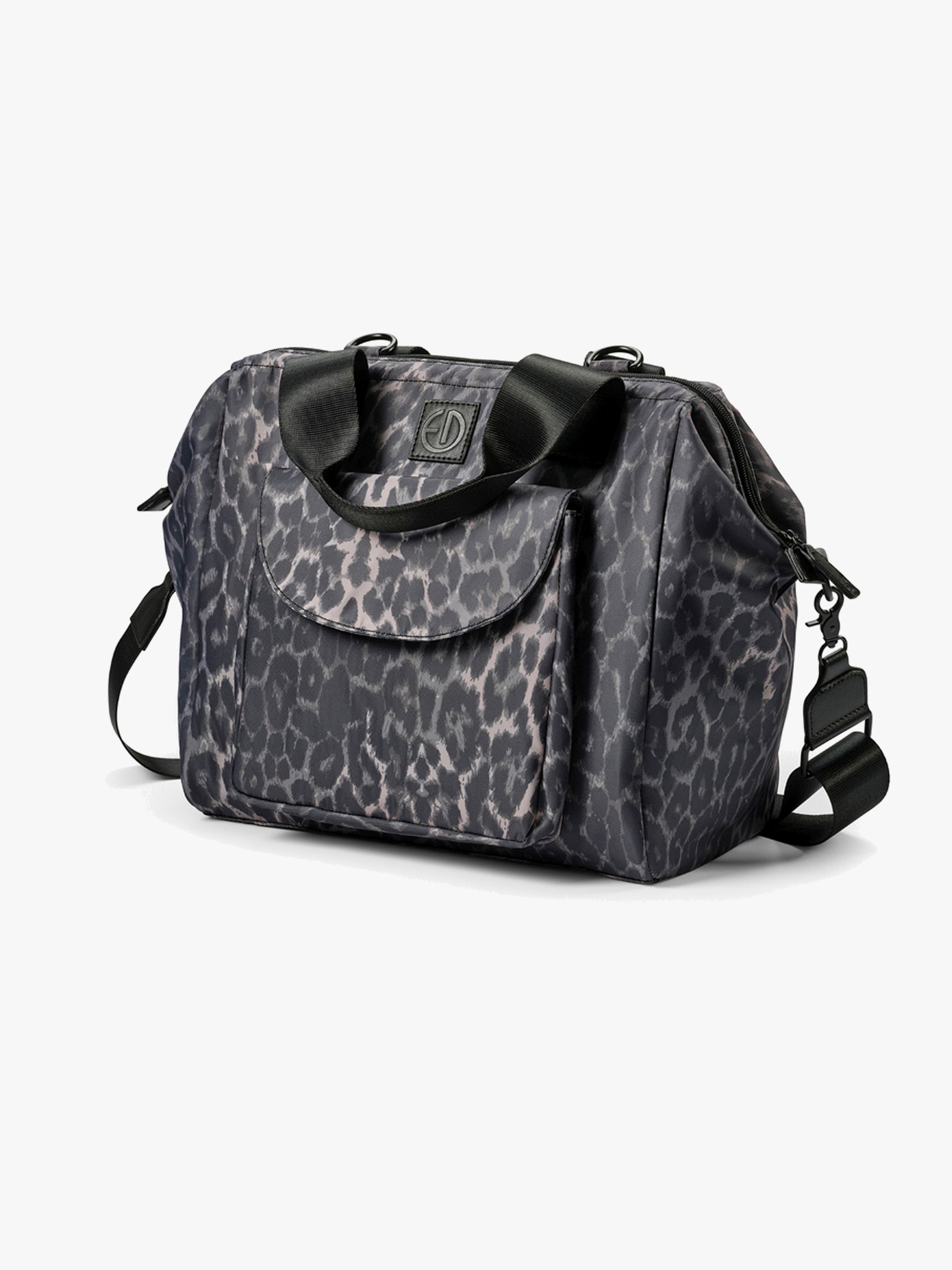 Elodie Wide Frame Wickeltasche, Leopard