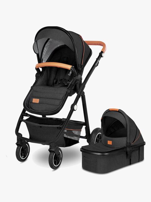 Lionelo Amber 2-in-1 Kombi-Kinderwagen, Grey Graphite