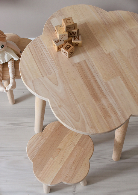 Alice & Fox BLOSSOM Tisch & Stuhl, Natur