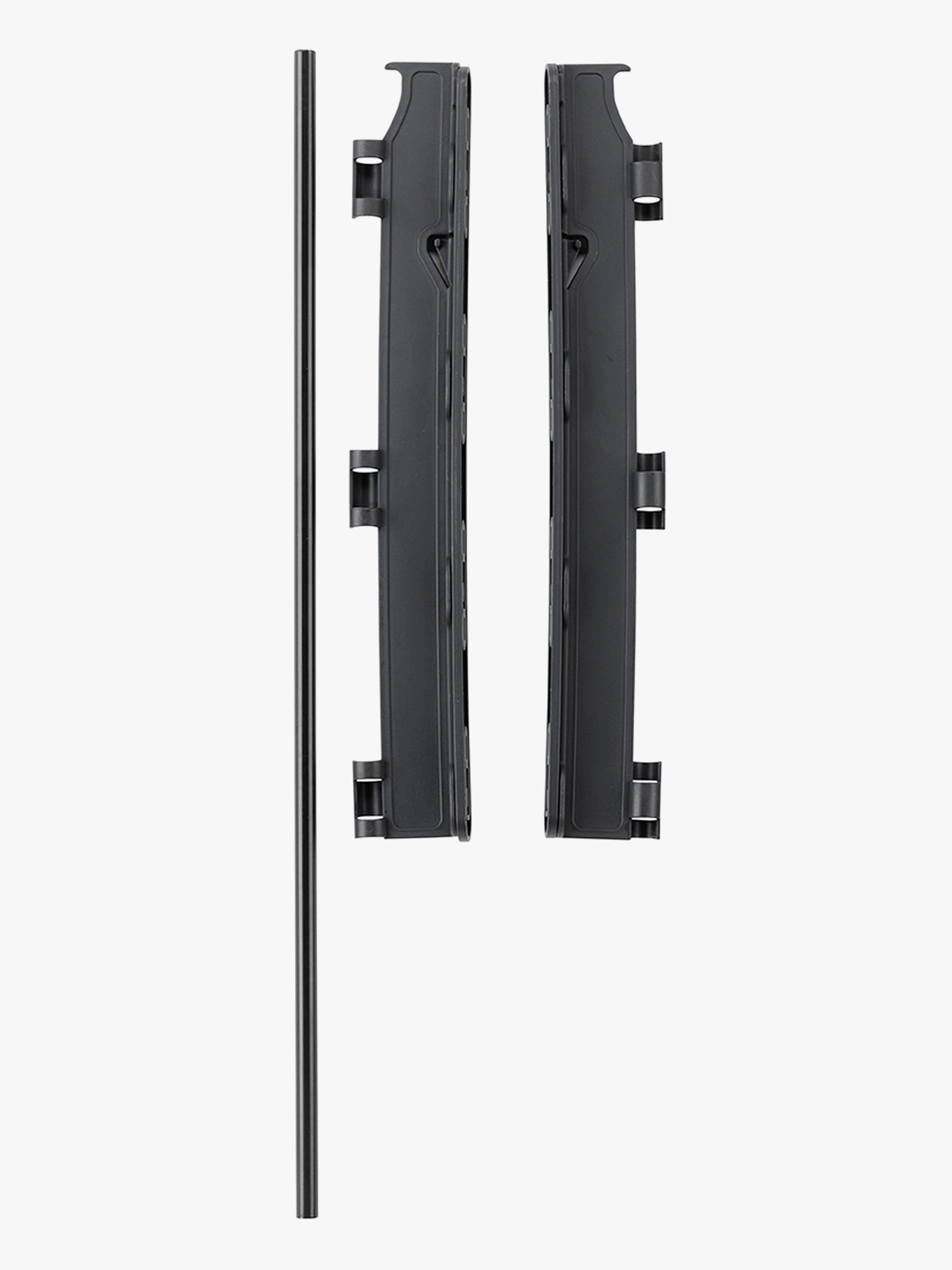 Wandbeschläge für Flex M, L, XL & XXL Kinderschutzgitter, Schwarz