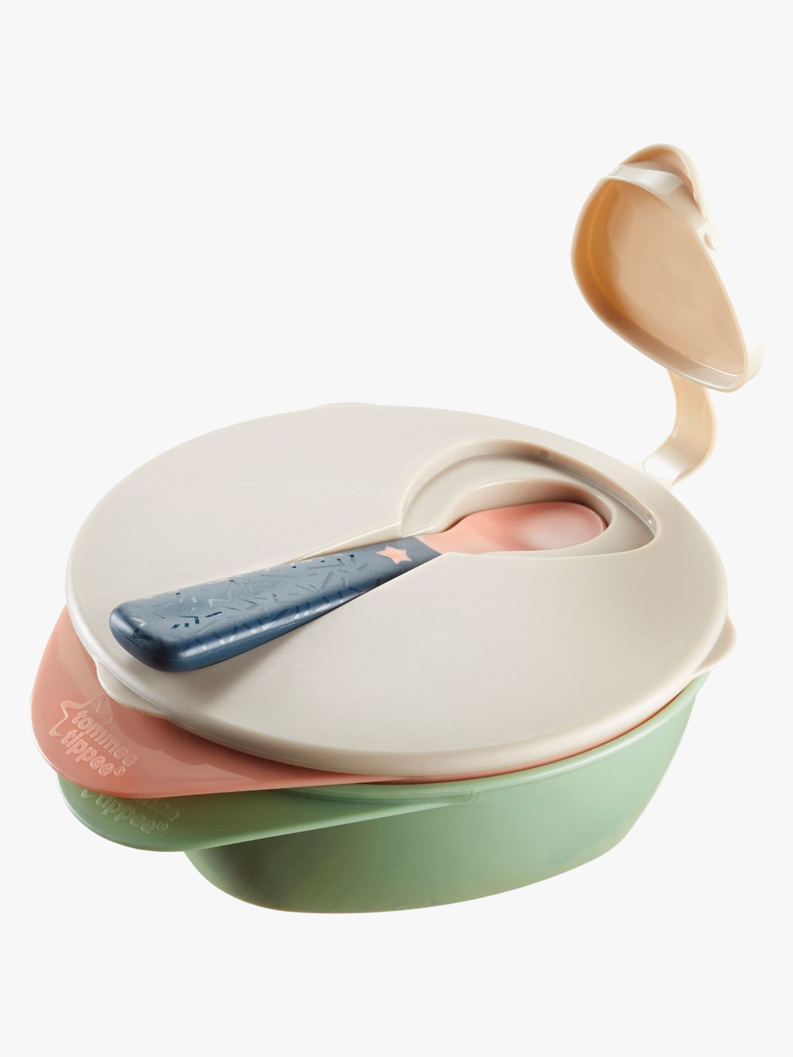 Tommee Tippee Easy Scoop Schüssel mit Deckel & Löffel