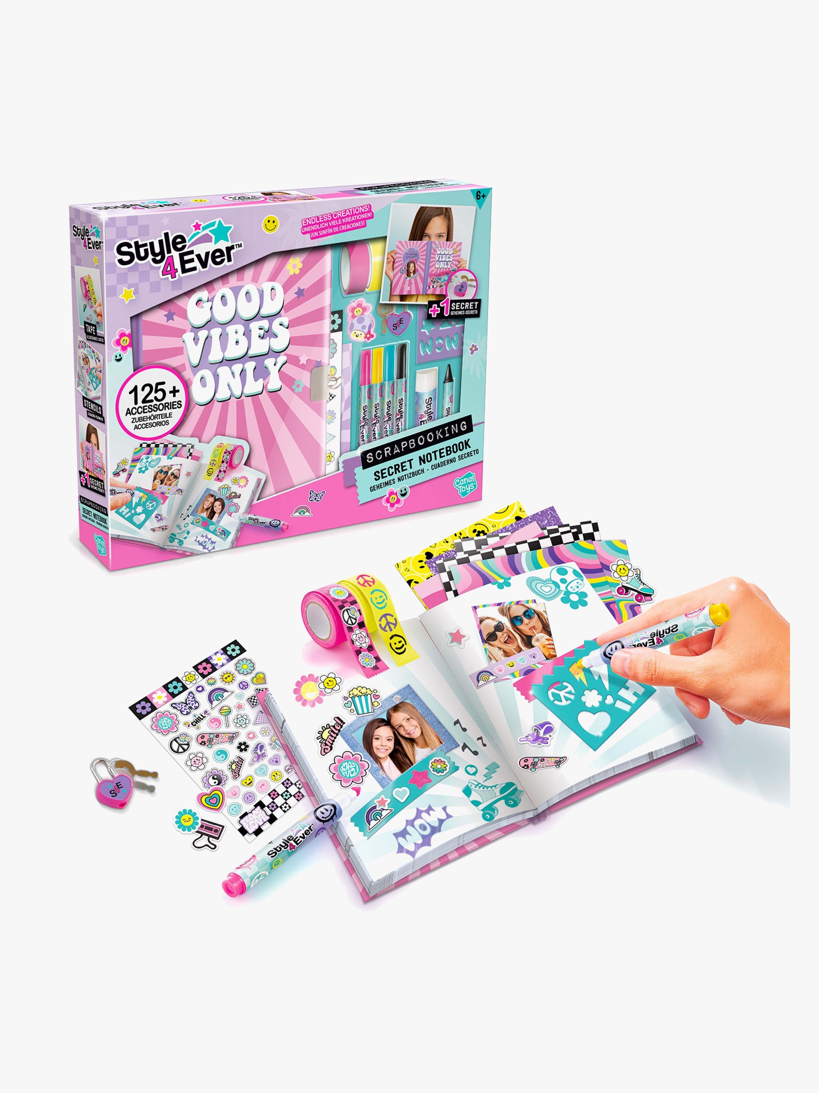 Bastelset Scrapbooking Tagebuch