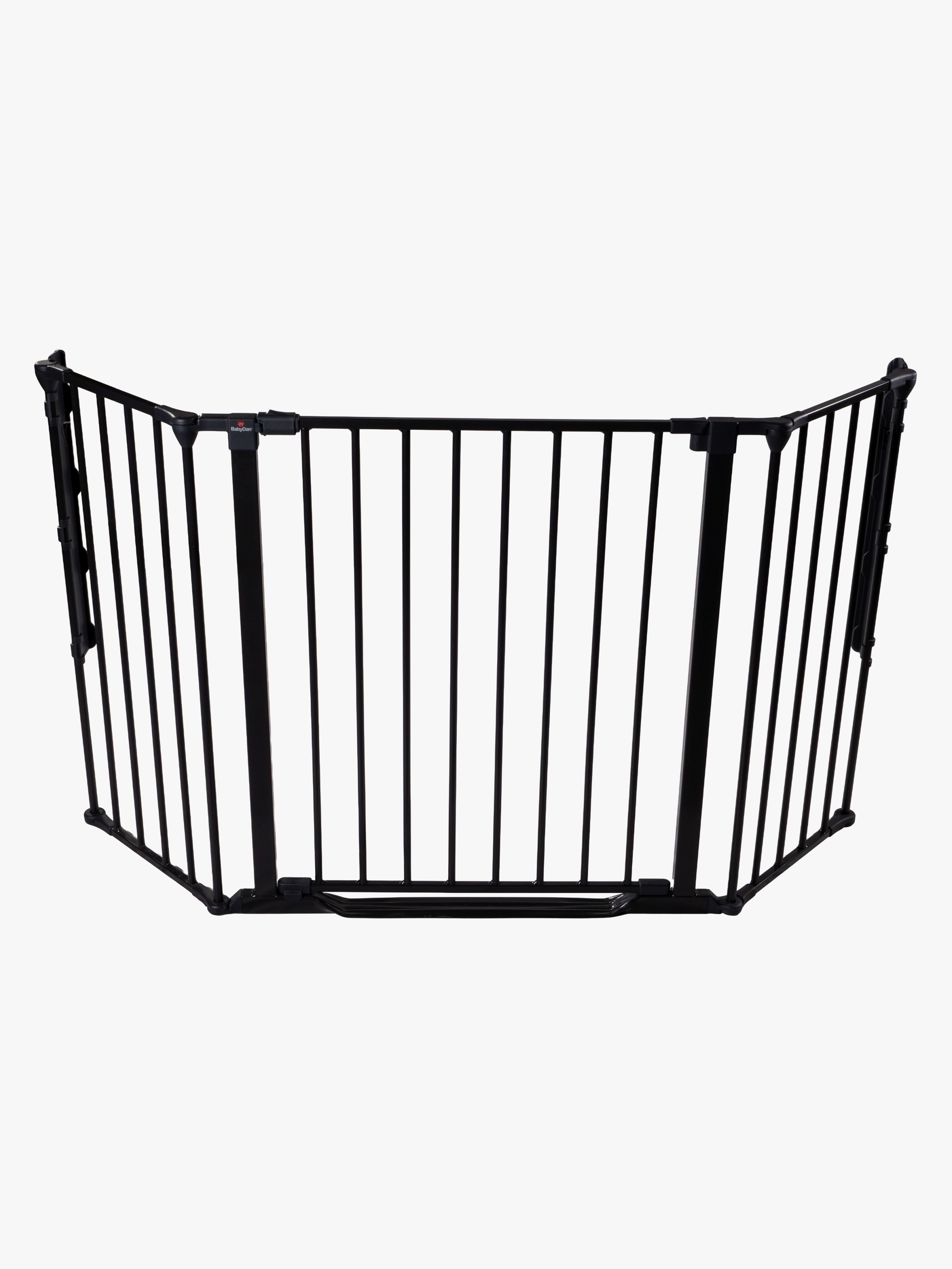 BabyDan Flex StepFree M Schraubgitter, Schwarz