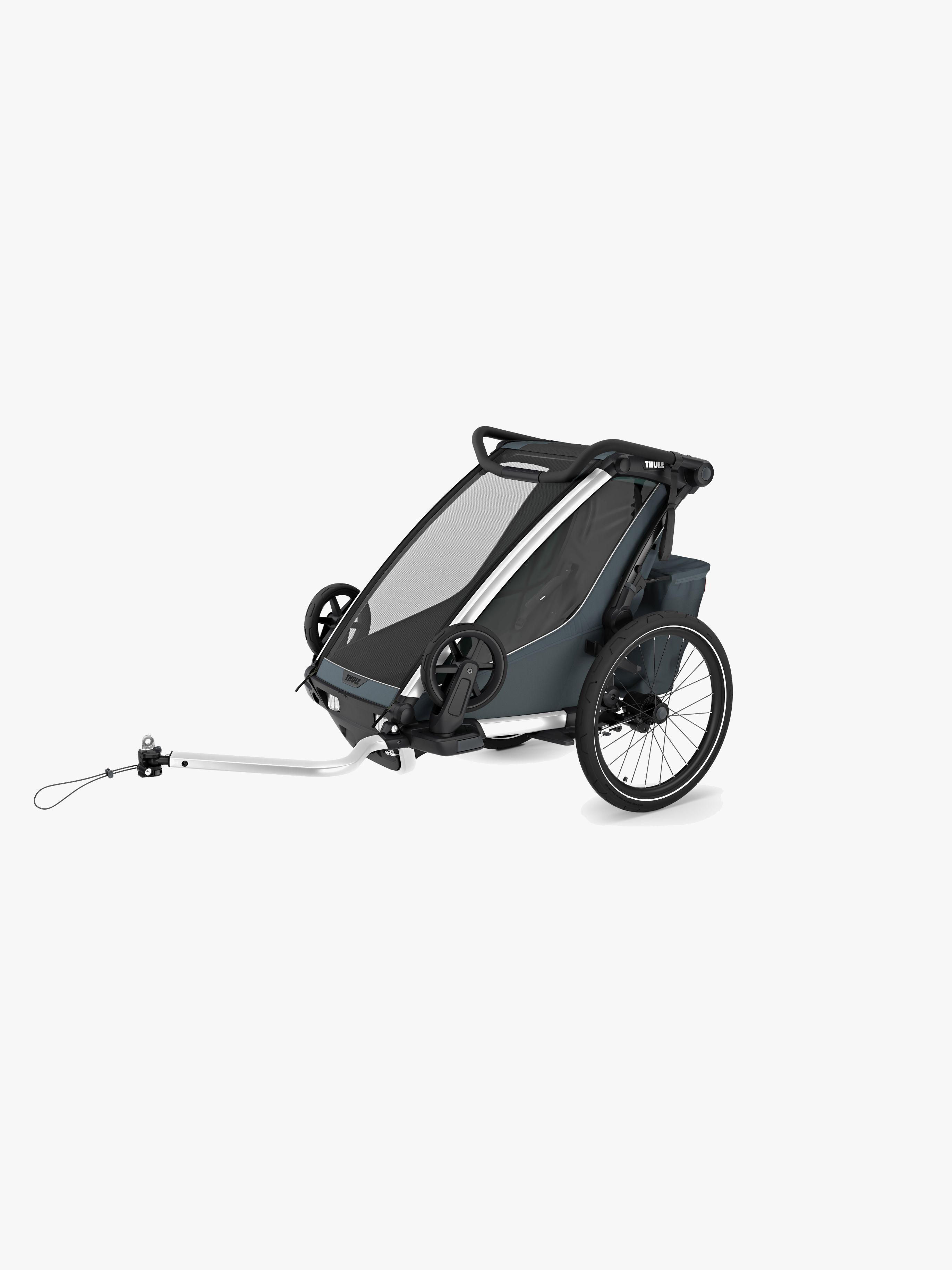 Chariot Cross 1 Fahrradanhänger, Dark Slate G3