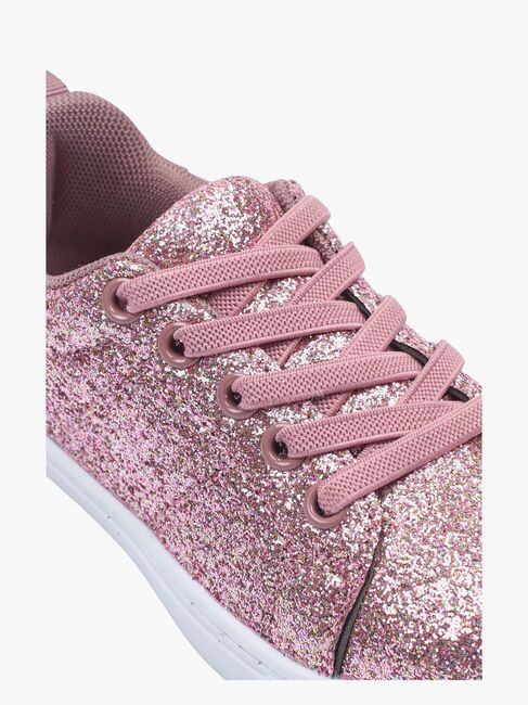 Mikk-Line Sneaker Glitzer, Twilight Mauve