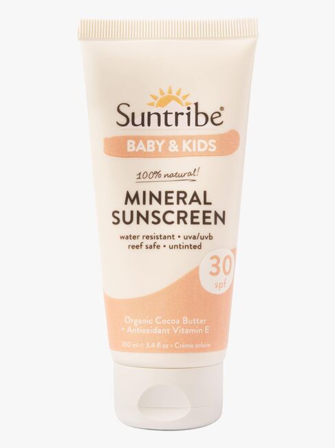 Suntribe Baby & Kids Natural Mineral Sonnencreme LSF 30, 100 ml