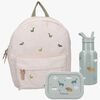Kidzroom Rucksack, Trinkflasche & Brotdose Nostalgia, Grün