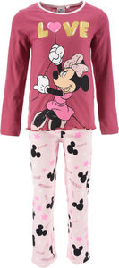 Disney Minnie Maus Pyjama, Dark Pink