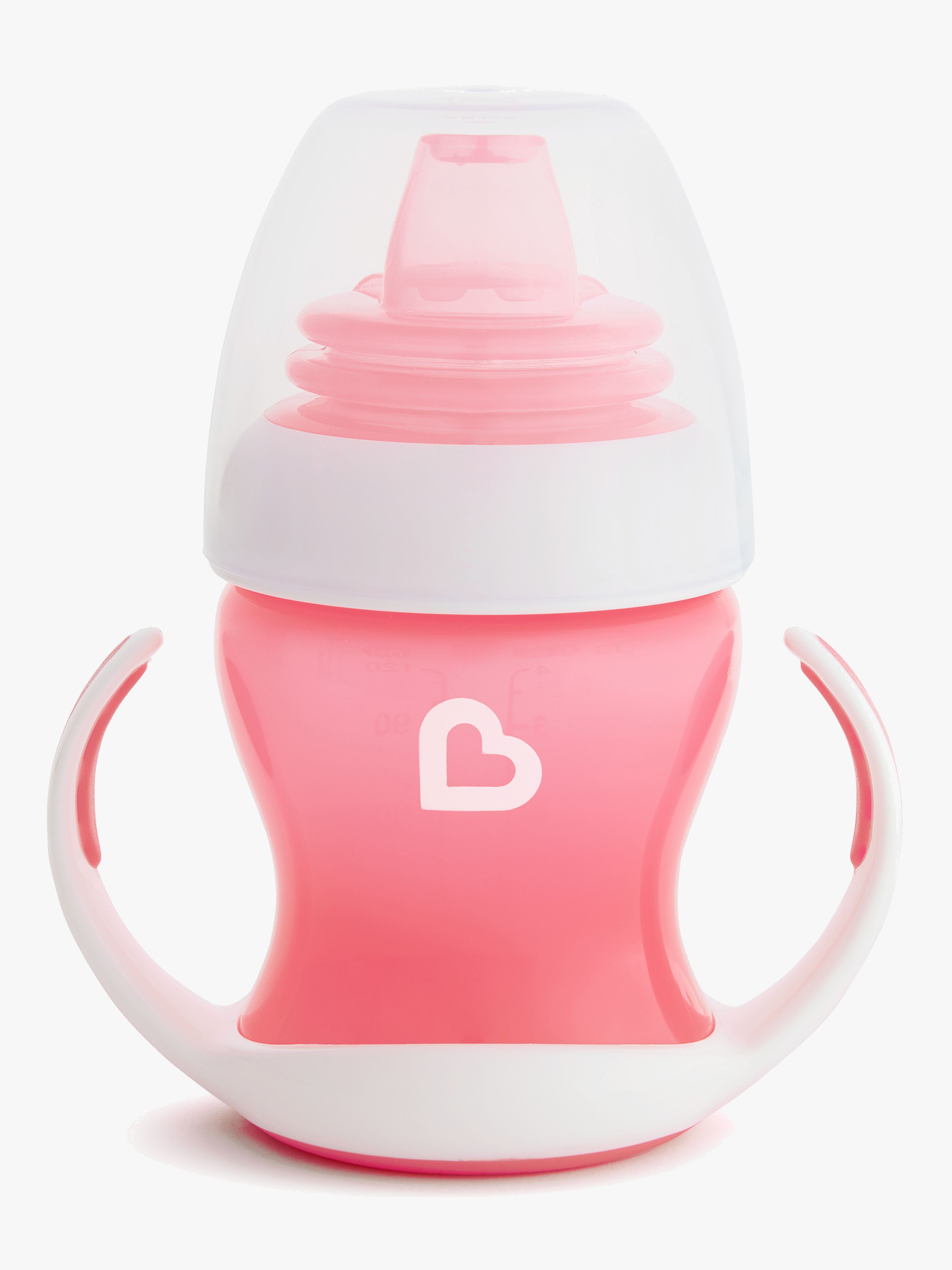 Munchkin Gentle Schnabeltasse mit Griff, Rosa